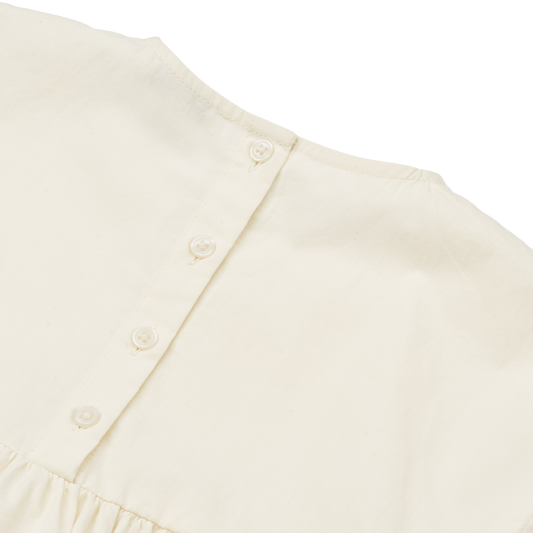 Gudrun dress cream colored by Liewood