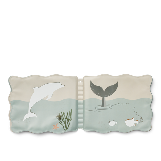 Baby water coloring book Waylon sea creatures 
