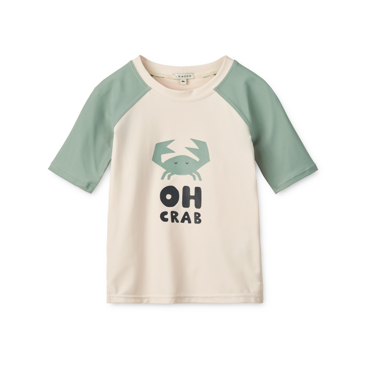 UV-SchwimmShirt Noah mit „Oh Crab“ Print