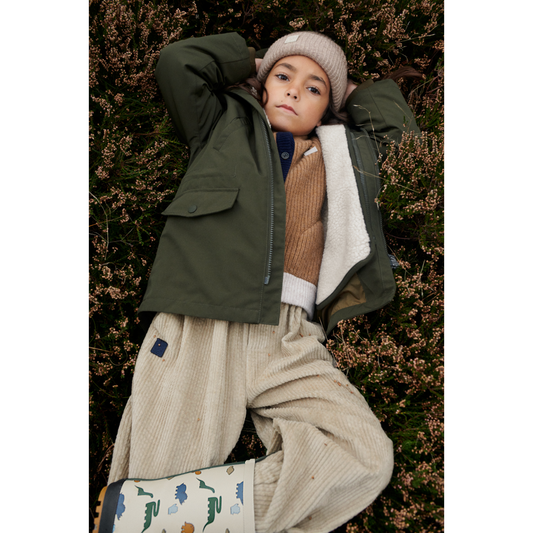 2 in 1 Allwetter Jacke Timber