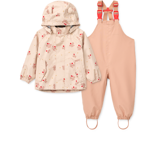 LW19910 Manu Rainwear Set schöne Matschhose und Regenjacke wasserabweisend, atmungsaktiv