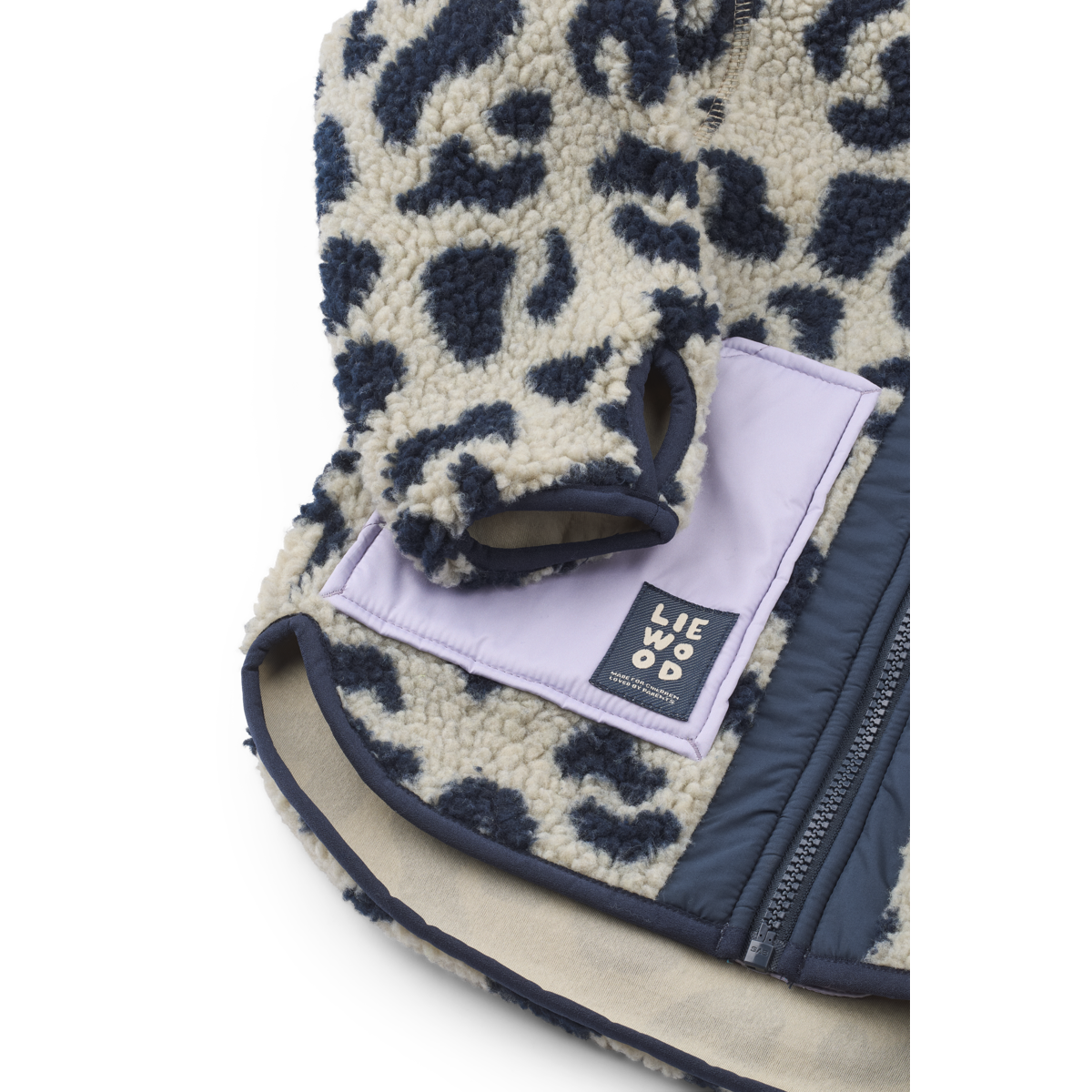 Kuschel Fleece Jacke Noam Mega Leo 🐆💜