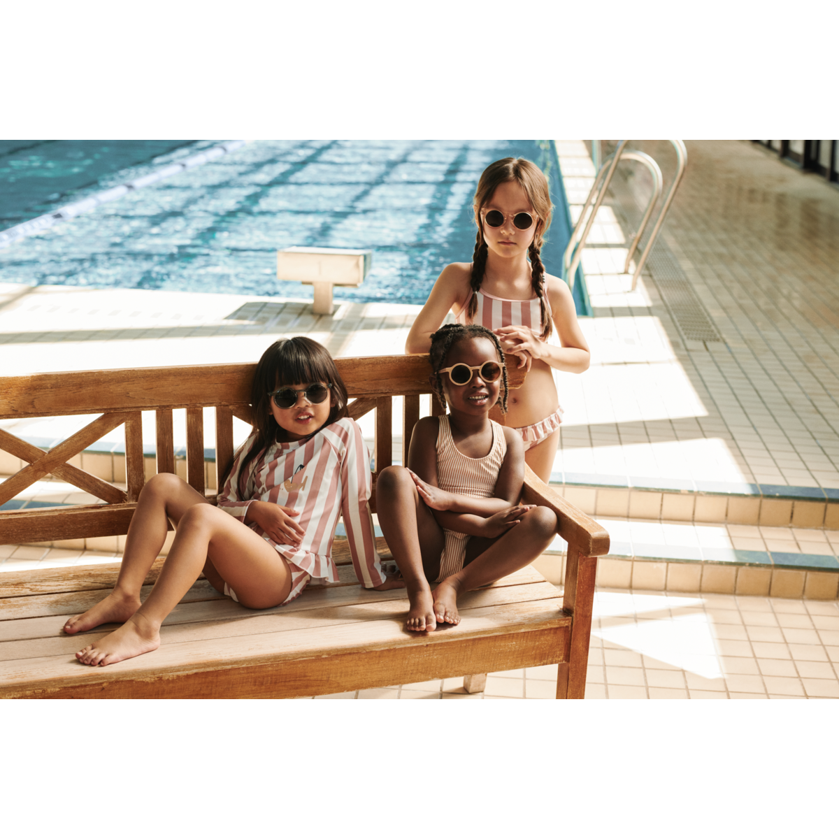 Long Sleeve UV-Set Dagny Stripe 🩷💛