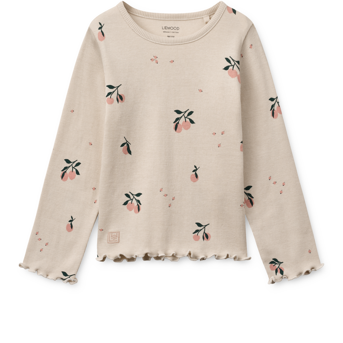 Nieve Printed Longsleeve Leo Pfirsich 🍑 Print