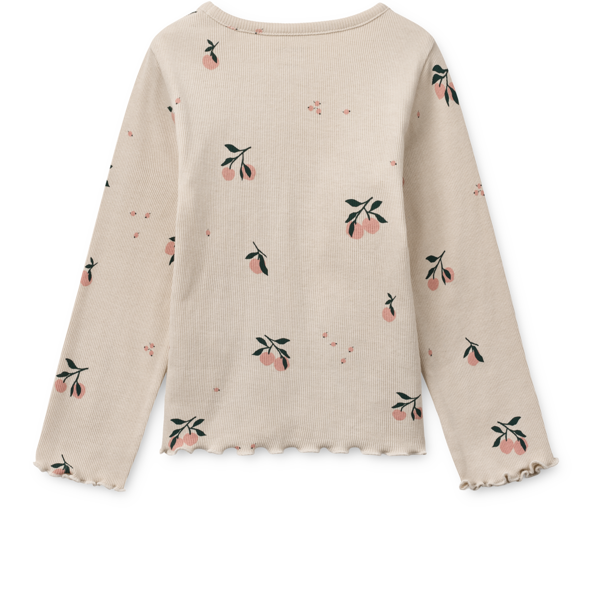 Nieve Printed Longsleeve Leo Pfirsich 🍑 Print