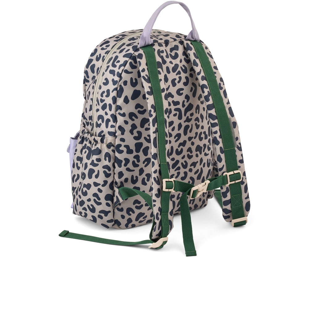 Lennon School Backpack Mega Leo 💜🐆🎒