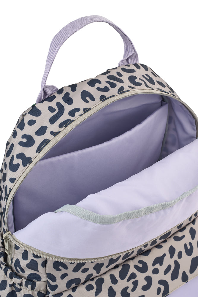 Innendetail Schulrucksack Lennon mit Leo Print