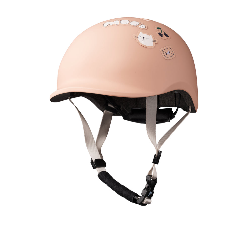 Kinderhelm Milly mit Stickern 🚲✨🎀 Mood Pale Tuscany S & M