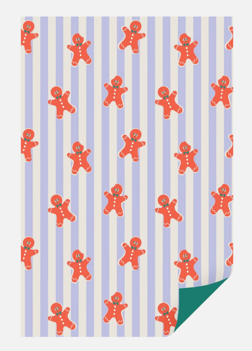 Geschenkpapier Gingerman 🎄🫚🍪Anne Pascal