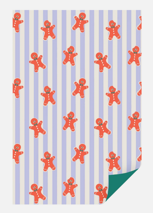 Geschenkpapier Gingerman 🎄🫚🍪Anne Pascal