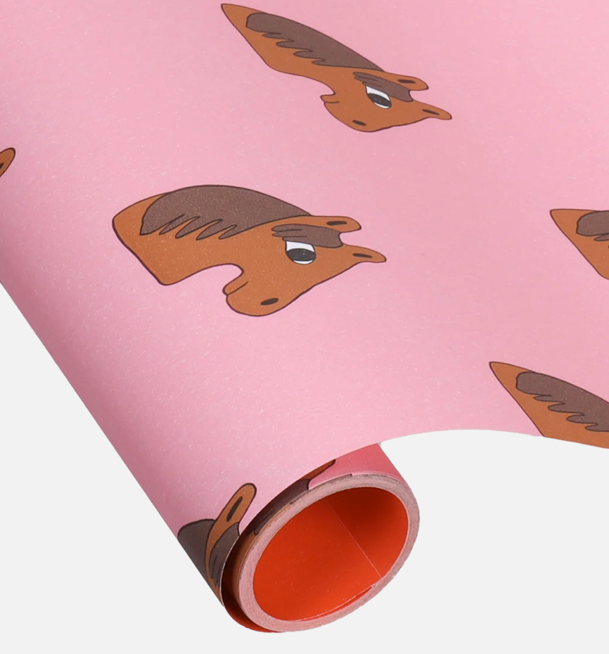 Wrapping paper Ole horses 🐴💕🍊Charlotte Janvier
