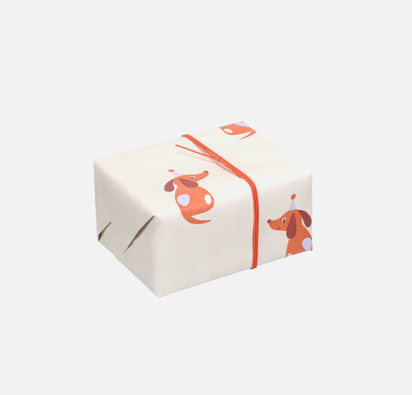GiftWrapping Party Dachshund