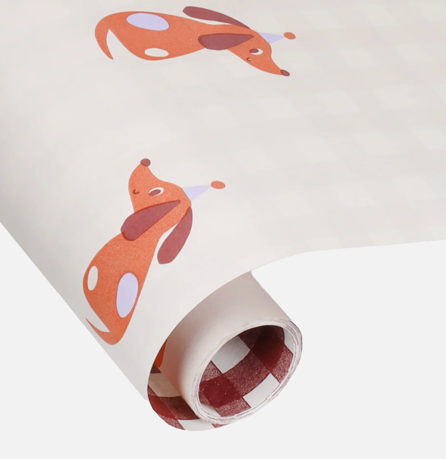 Gift wrap Dachshund party Anne Pascal