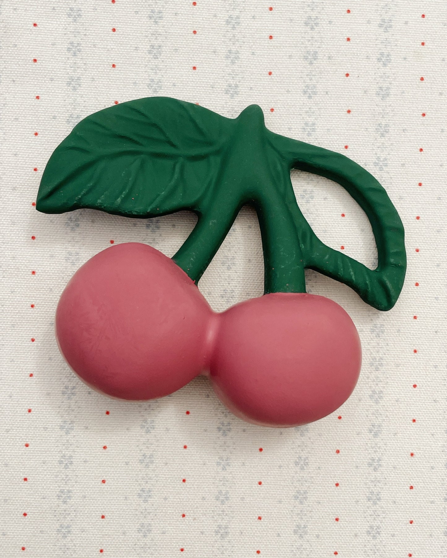 Cherry Teether Kautschuk Spielzeug 🍒