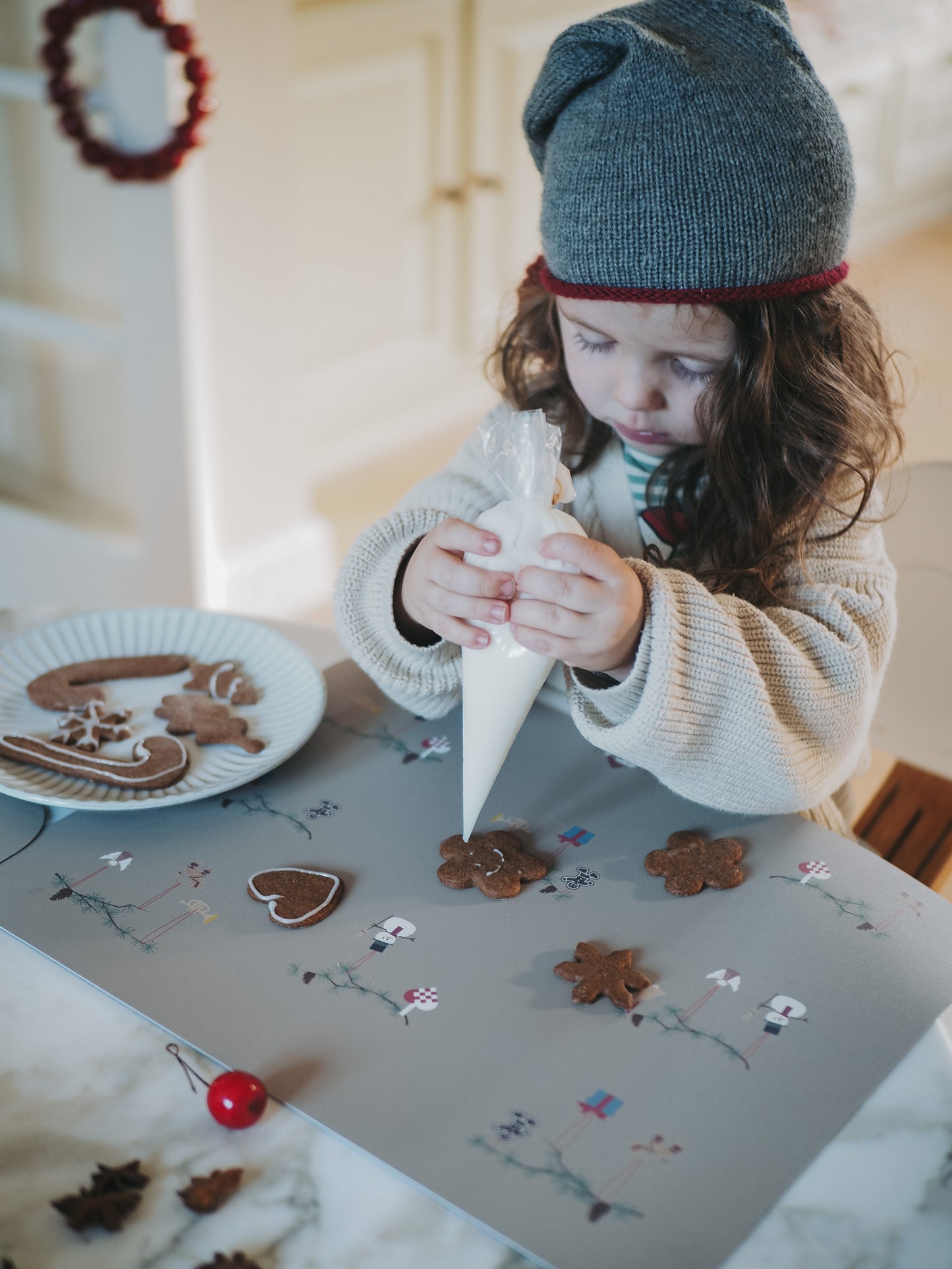 Tisch Set Christmas Hygge
