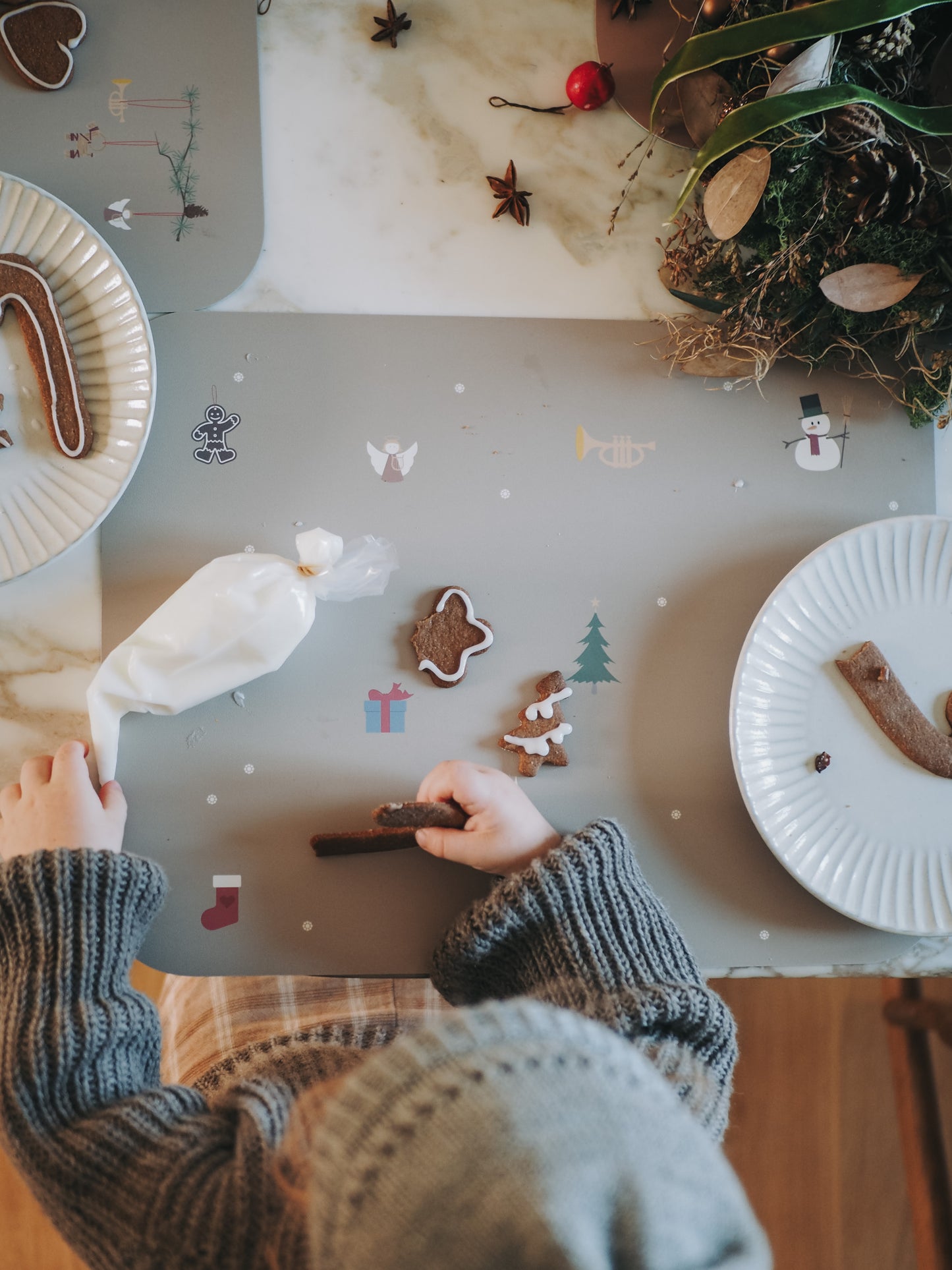 Tisch Set Christmas Hygge