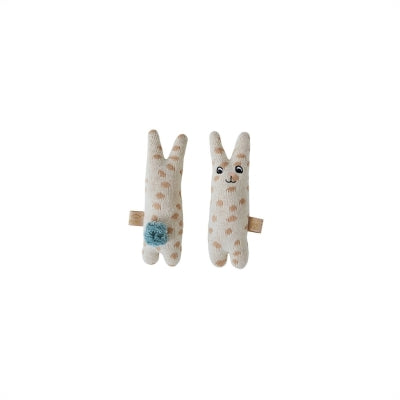 Baby knit rattle bunny 🐰 OyOy Mini