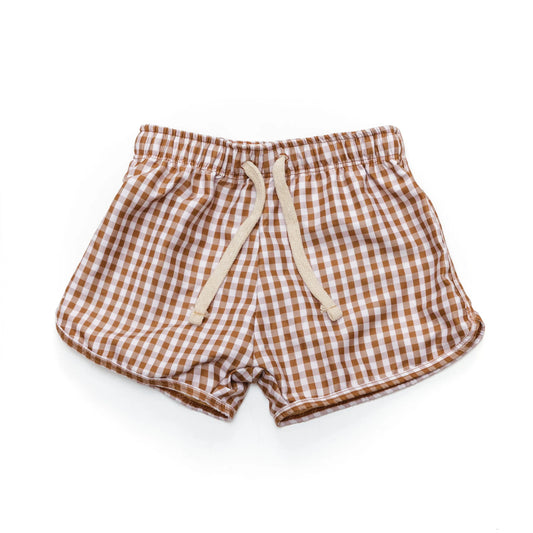 Bade Shorts “Vintage Squares”