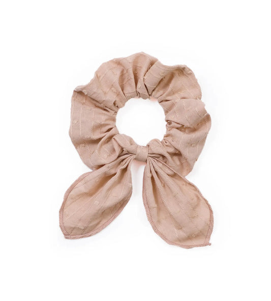 Scrunchie made of cotton gauze Blush