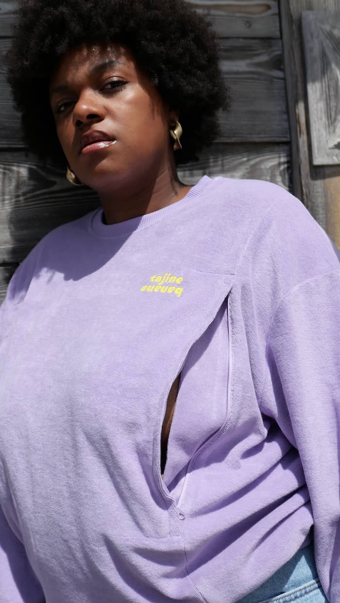 Sunny Still-Sweater Lavendel