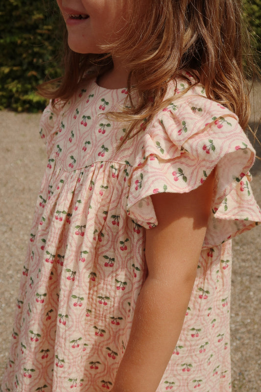 COCO Dress 🍒❤️1,5 - 10 Jahre GOTS