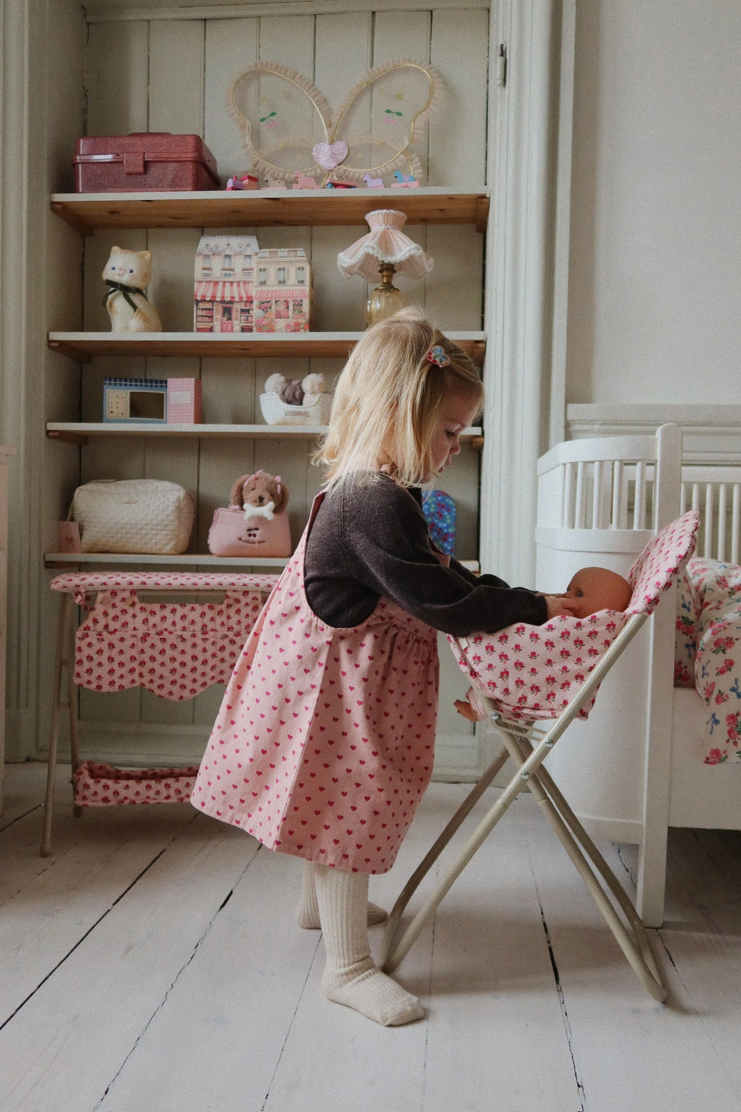 Nola Dress Berry Coeur Pailletten