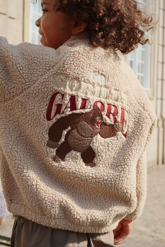 Jazz Teddy Bomber Jacket Gorilla
