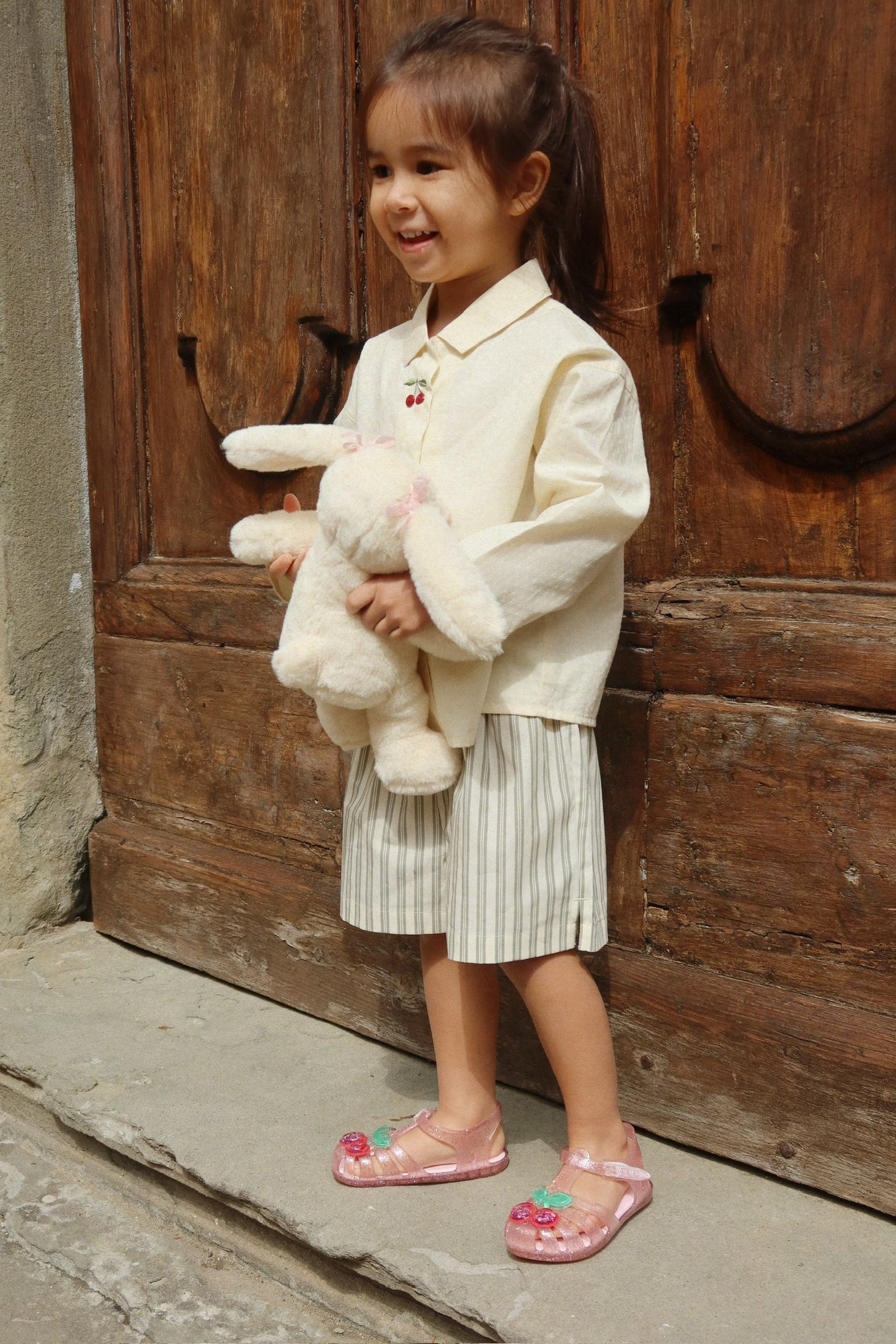 UV swim shoes Etta Vichycaro 🍌Almond Check