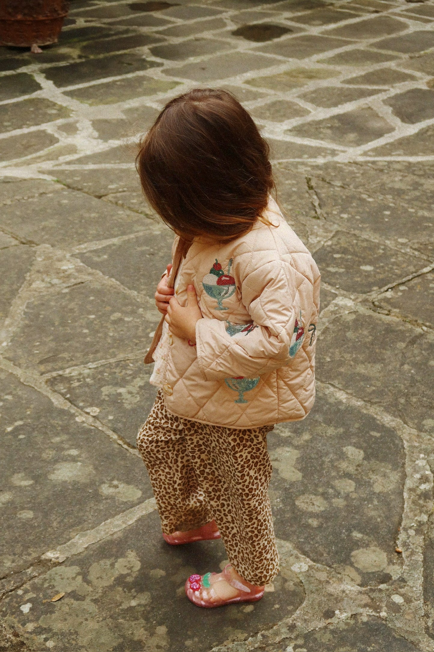 UV swim shoes Etta Vichycaro 🍌Almond Check