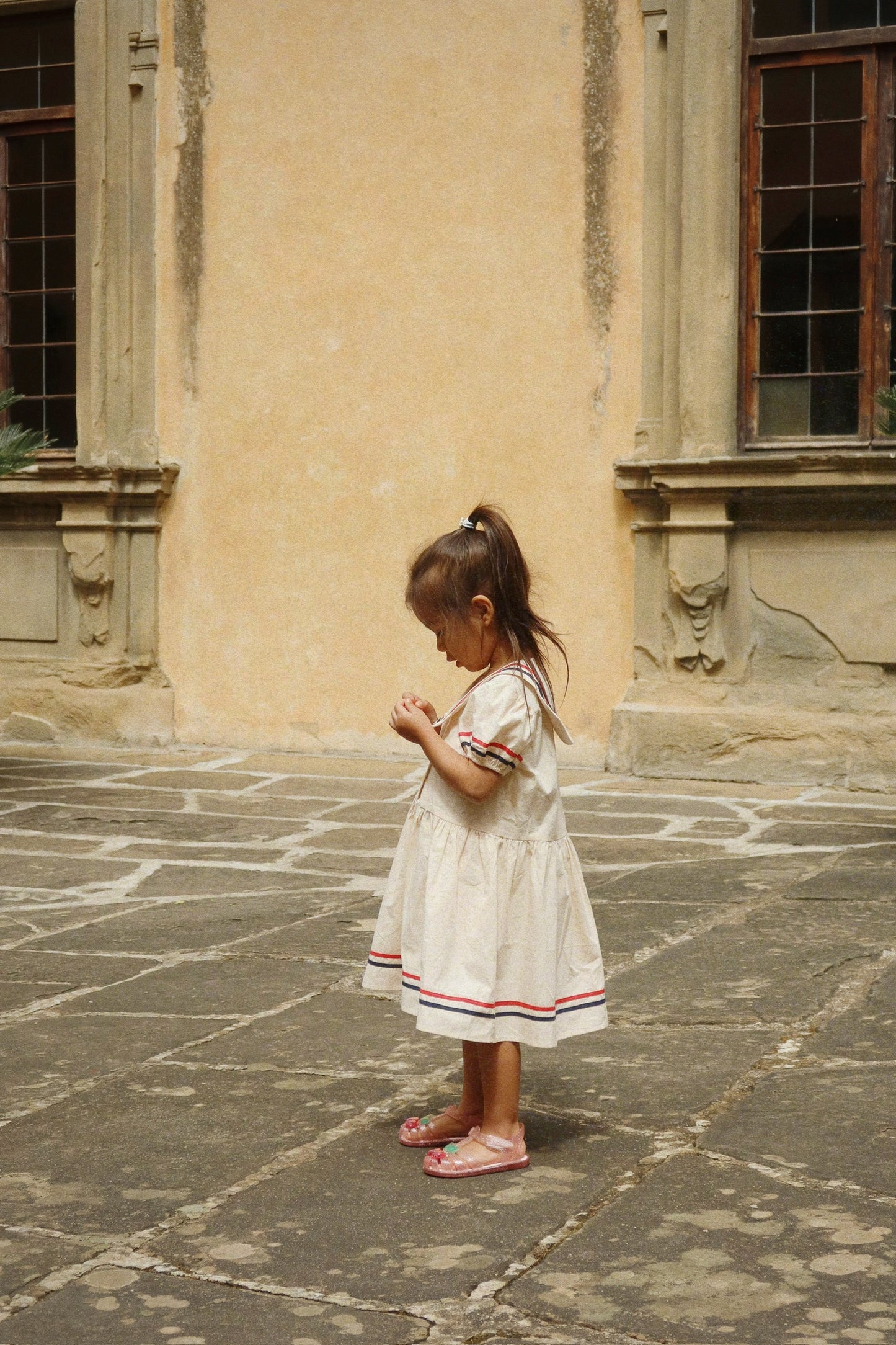 UV swim shoes Etta Vichycaro 🍌Almond Check