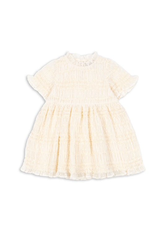 Zartes Joella Dress mit Rüschen und à pois