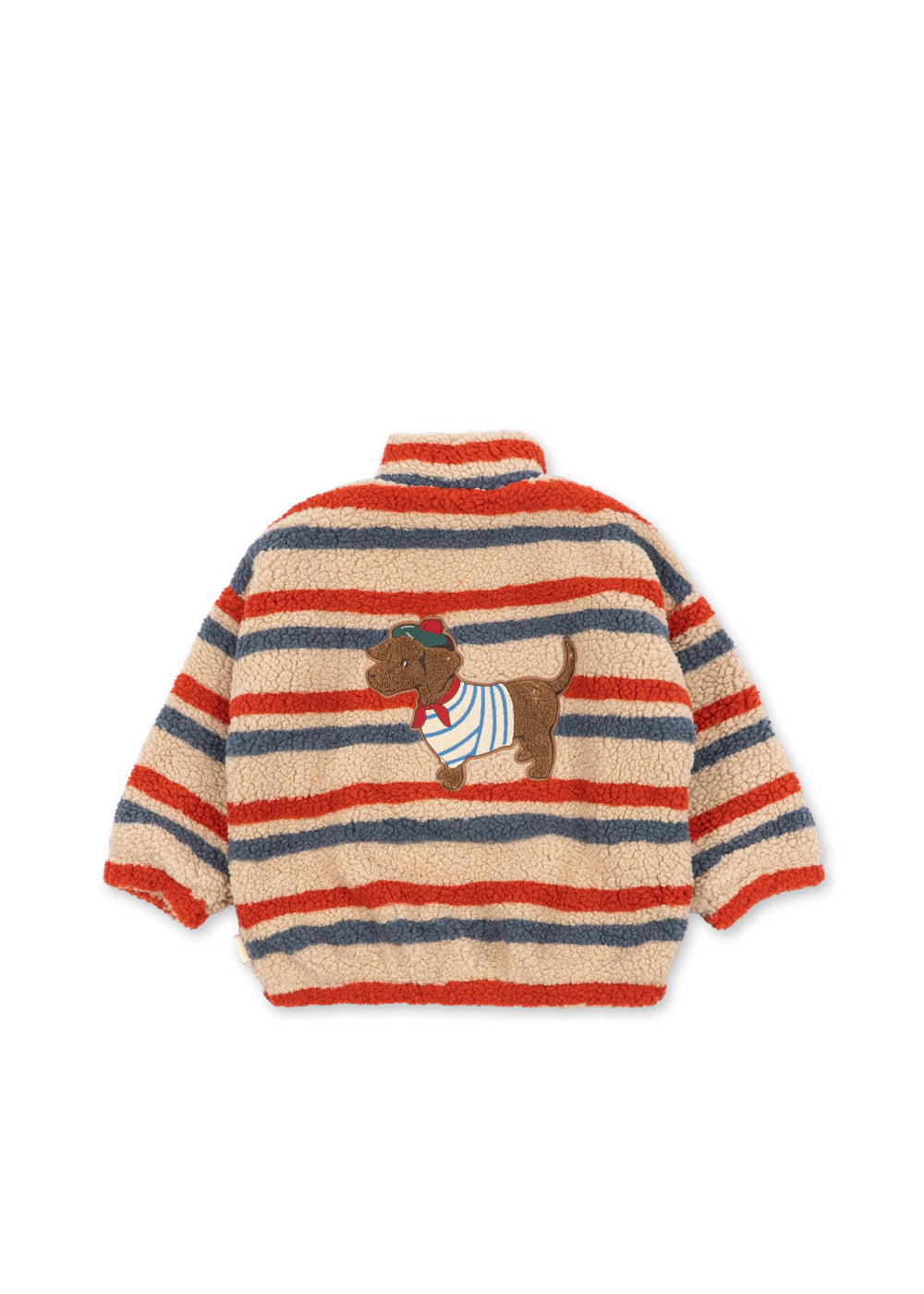 Jody Teddyjacke 🐶🦴 Tangerine Stripe