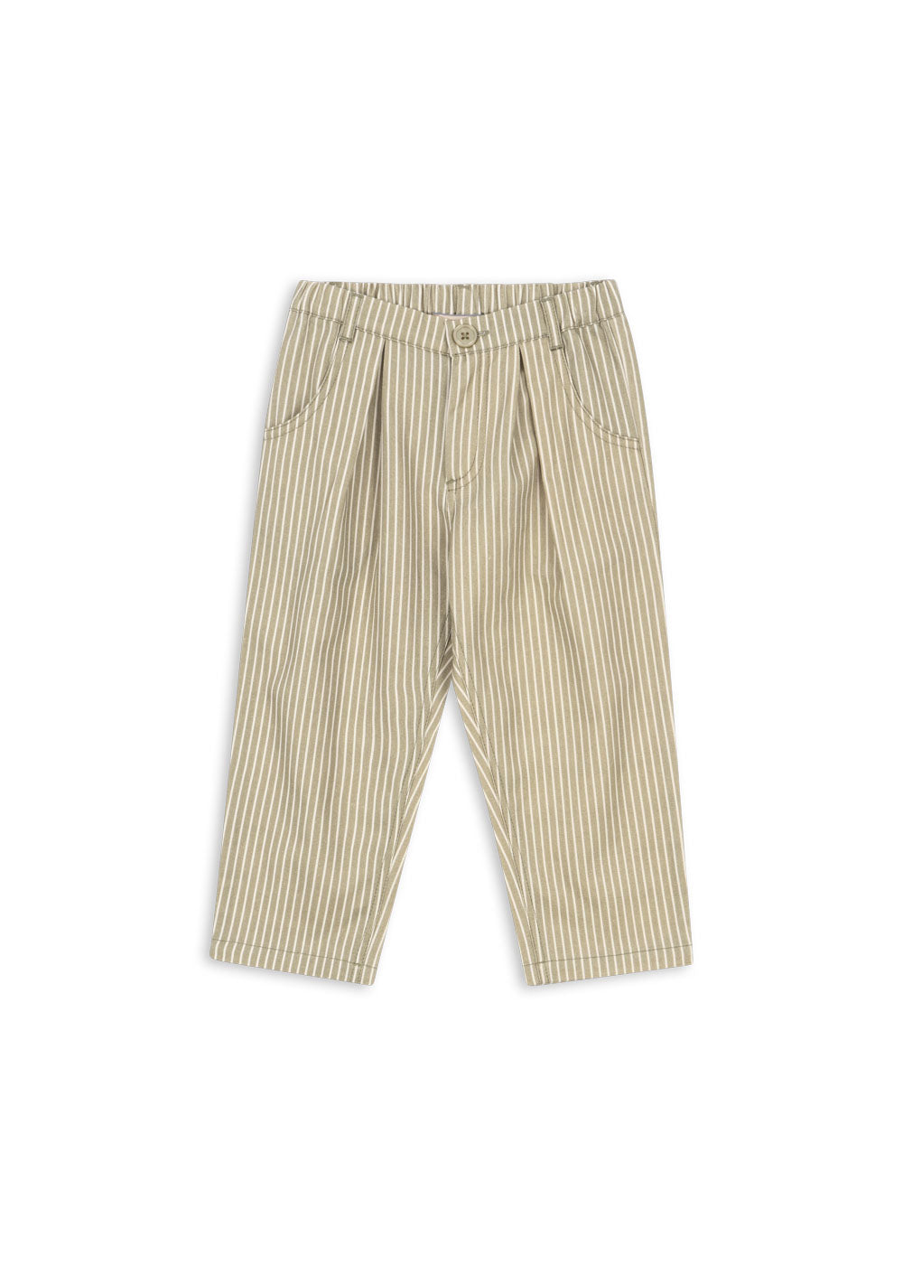 Frankie Pants GOTS Tea Stripe