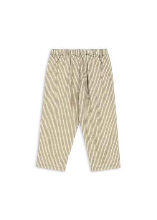 Frankie Pants GOTS Tea Stripe