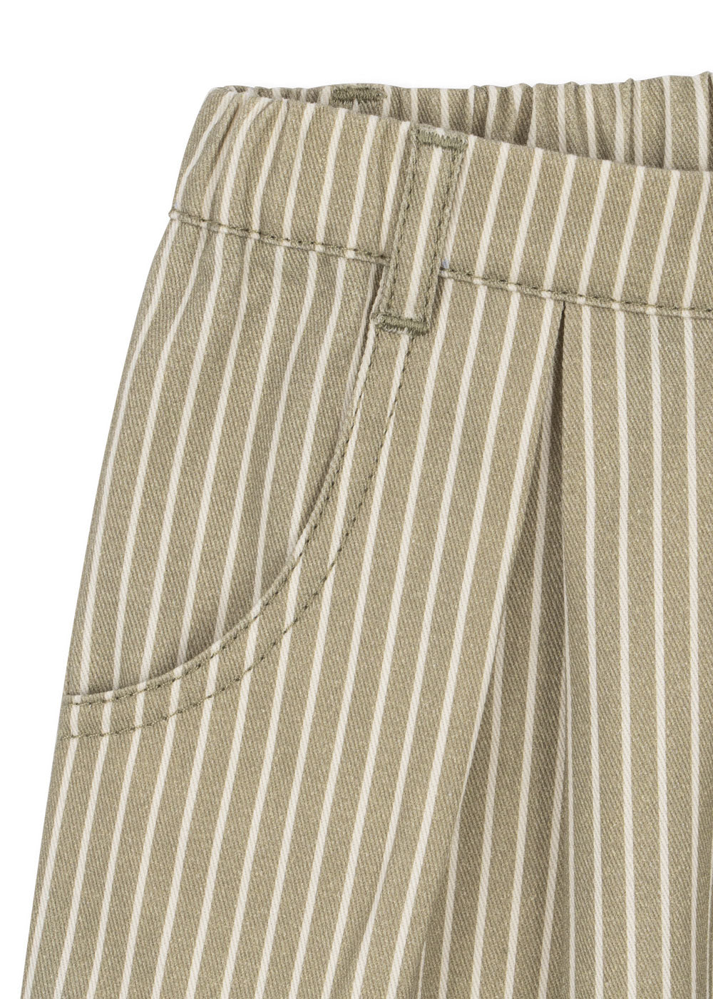 Frankie Pants GOTS Tea Stripe