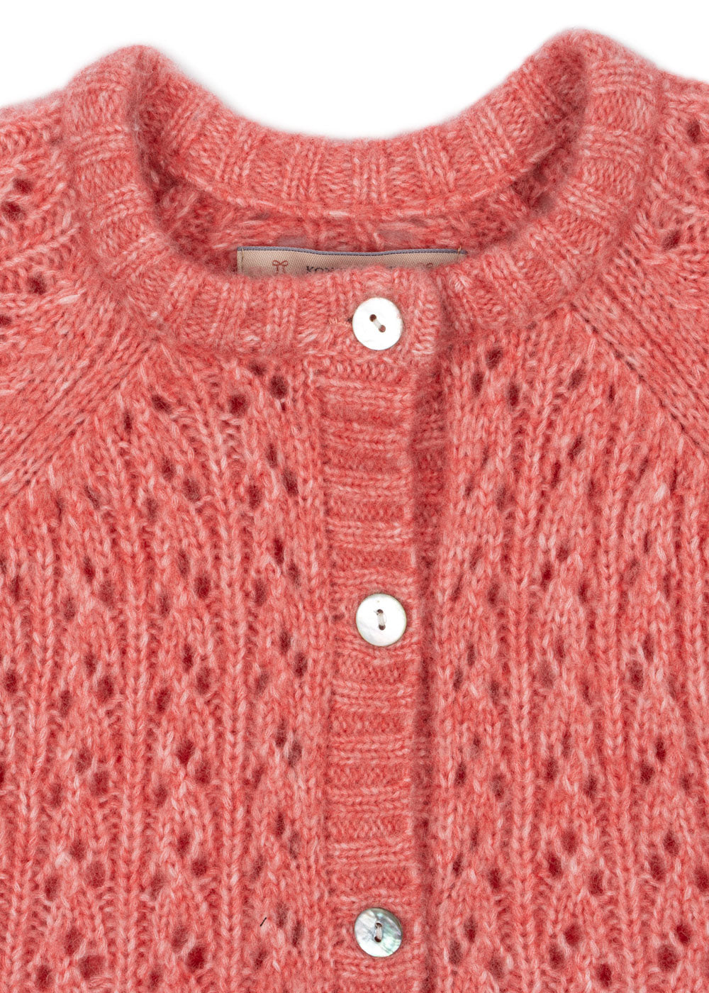 Isa Strick Cardigan Pink