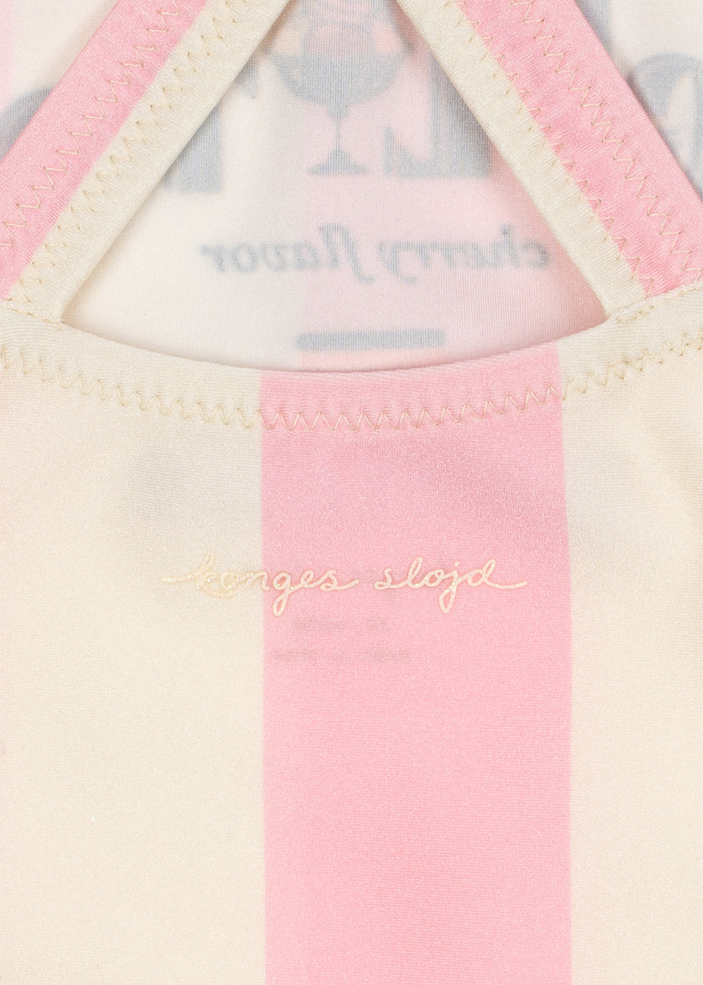 Striped Pomia Swimsuit with Gelato 🍦🍧🍡 Print