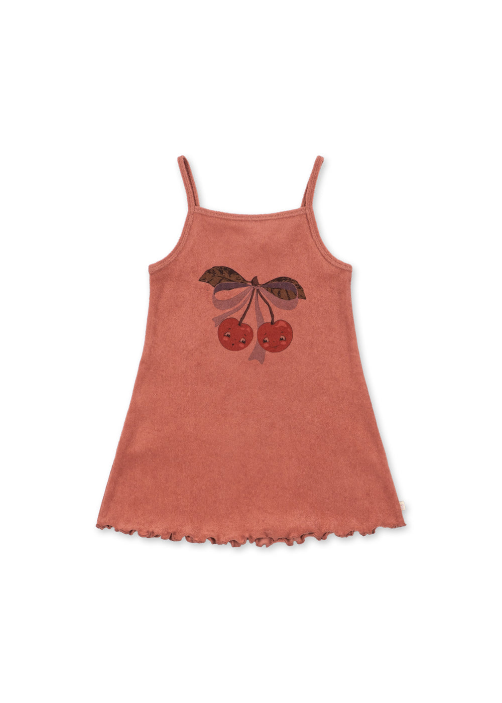 Flat Lay Frottee dress itty strap Canyon rose