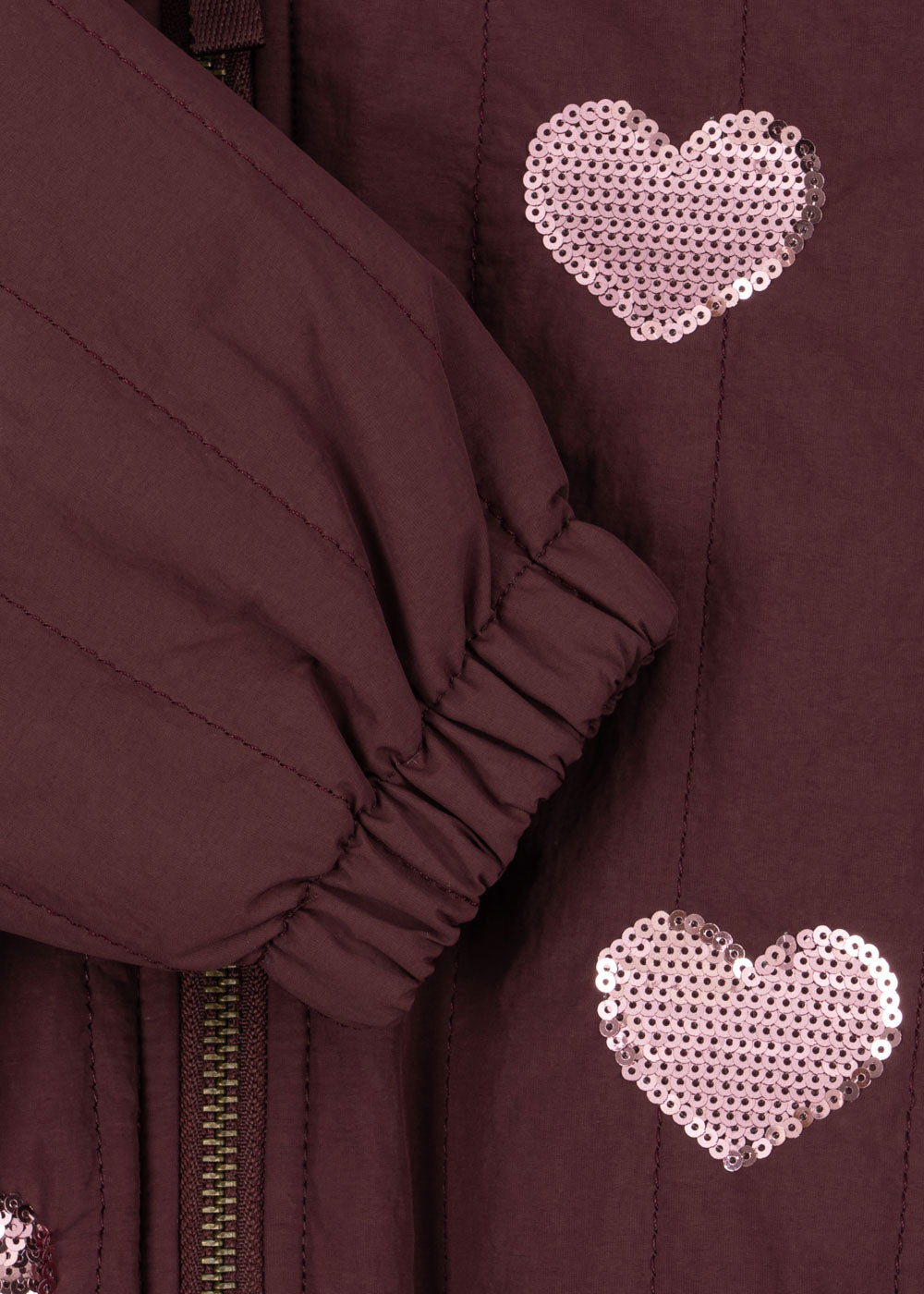Bomber Jacke Juno Sequin Decadent Chocolate 🍫🌰🩷