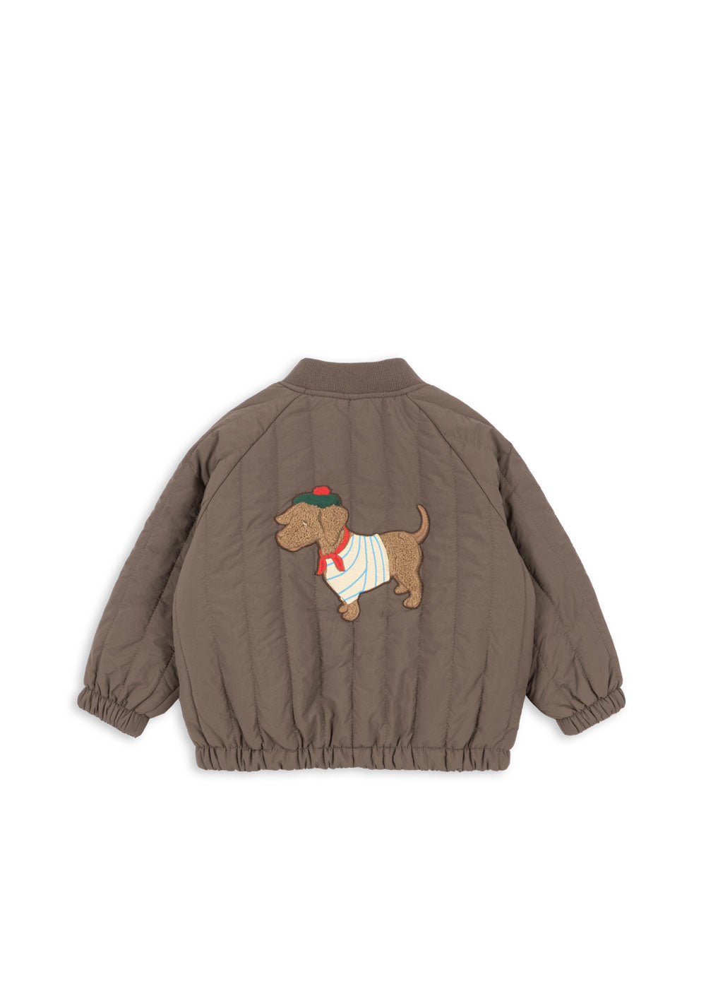 Bomber Jacke Juno TerryWalnut Dachshund 🐶❤️🦴