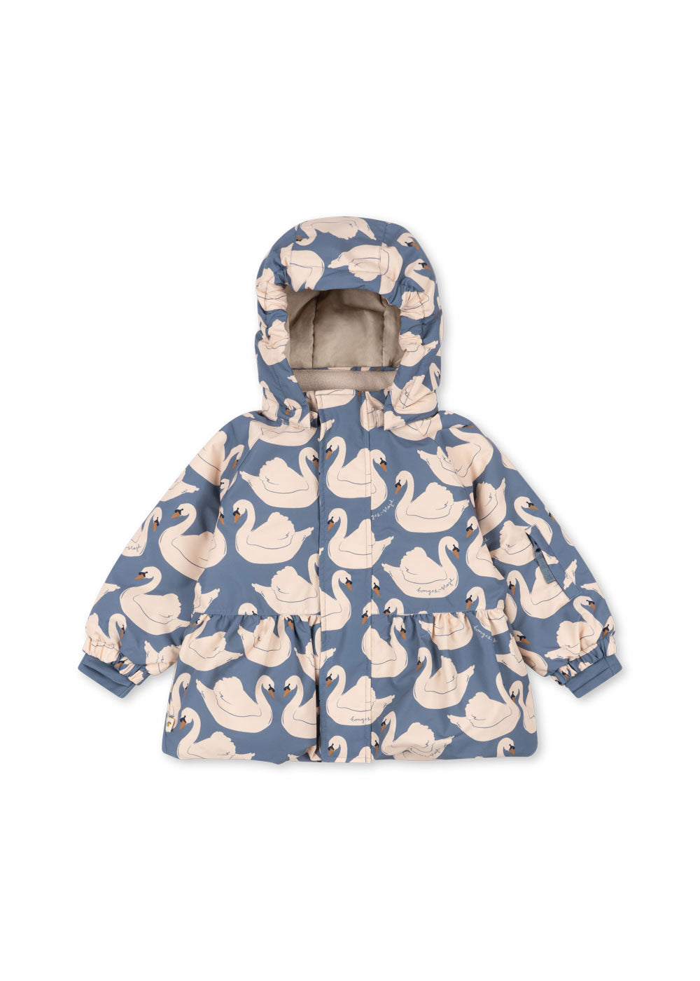 Flatlay Snow Jacket Mismou Swan Konges Slojd