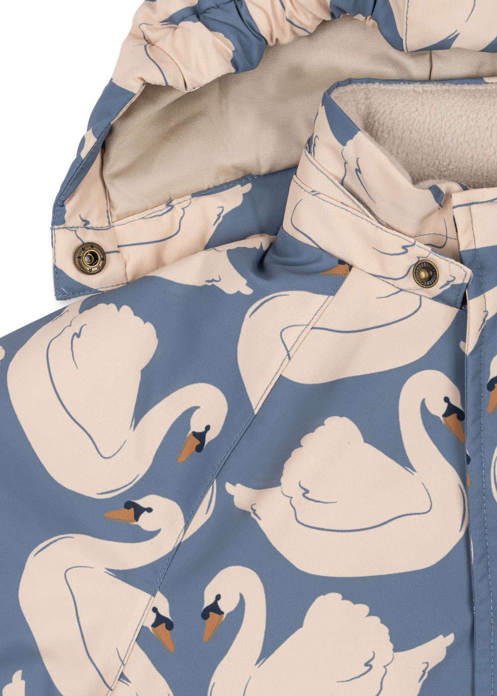 Detail Swan Print Mismou Jacket Konges Slojd