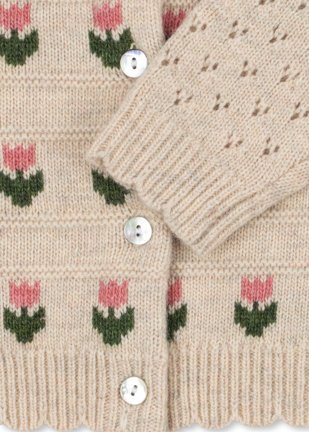 Belle Cardigan Konges Slojd 🌷💛