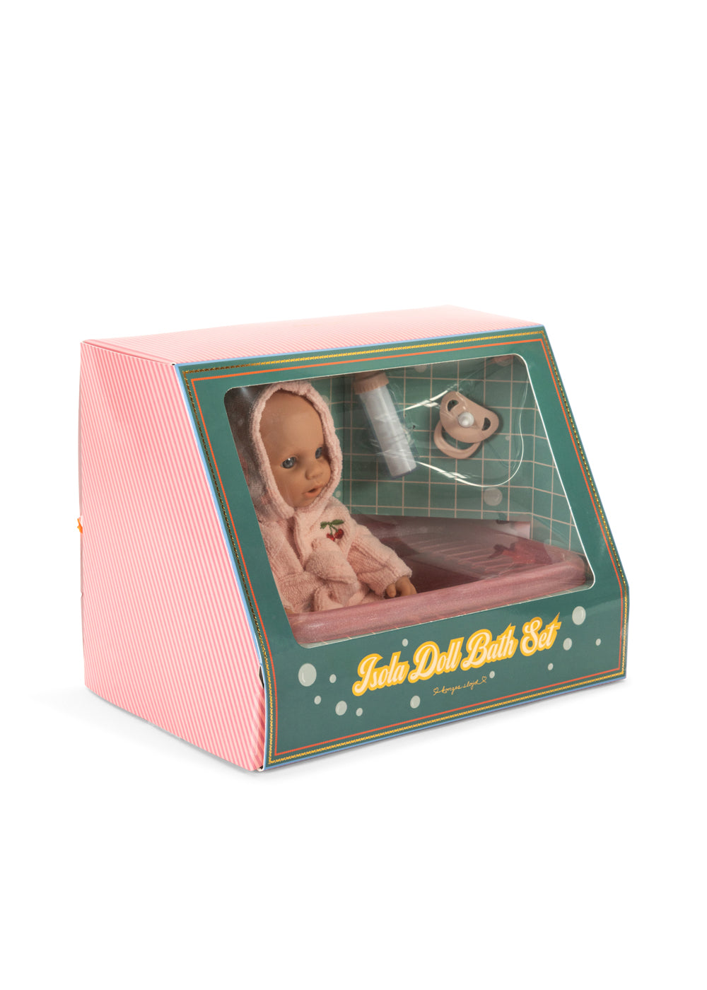 Isola Puppe mit Badeausstattung 🍒👶🏼🛁🧼Konges Slojd