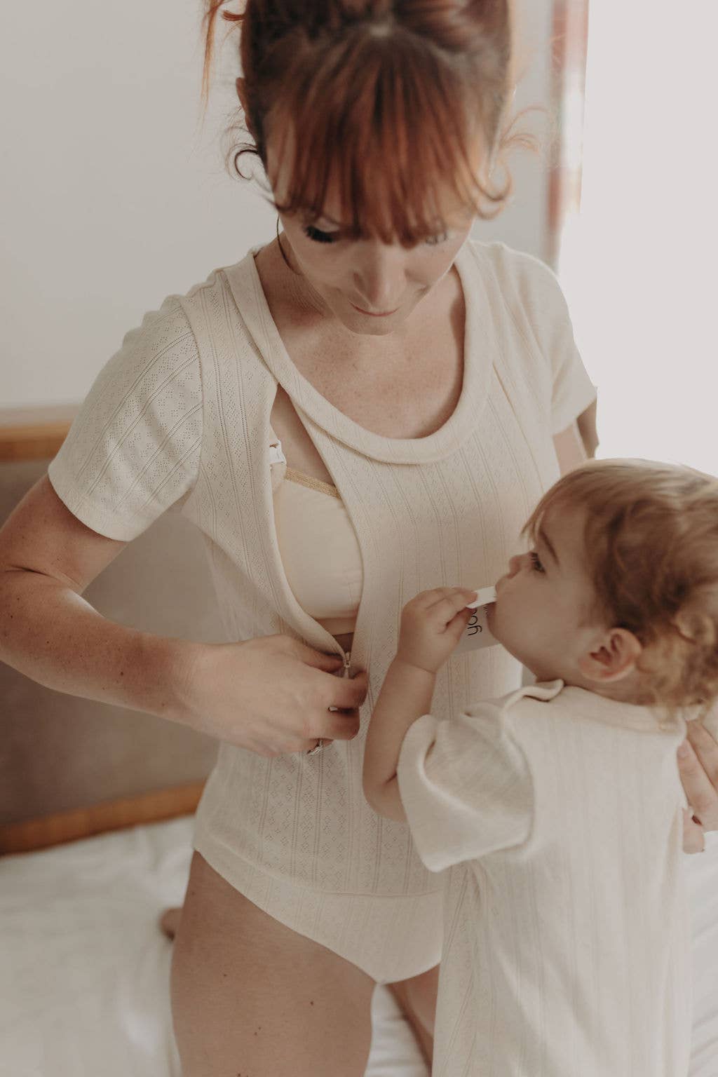 Pointelle nursing body - Love My Body
