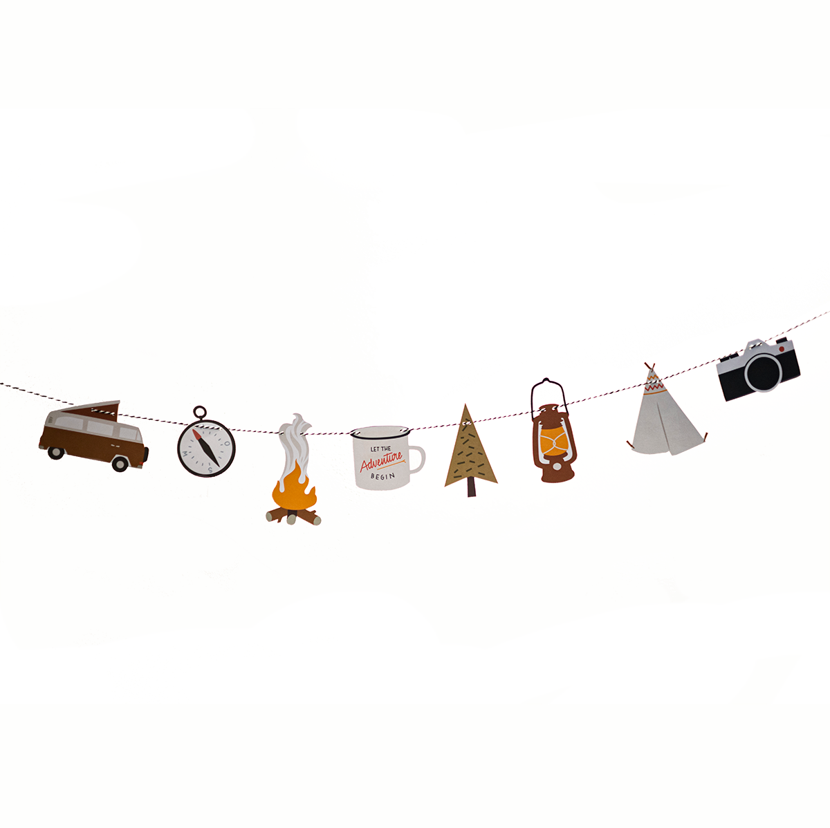 Papier Girlande Adventure