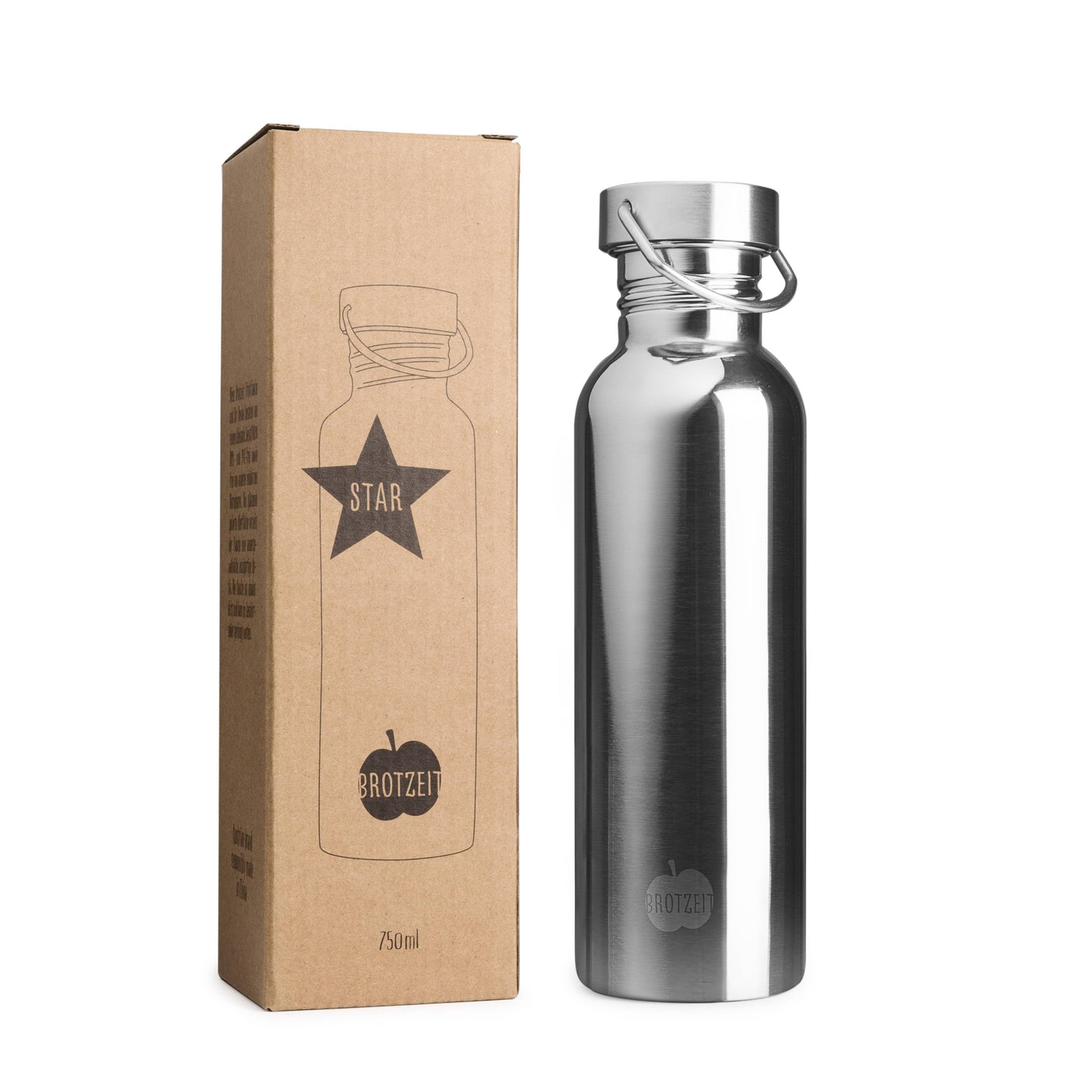 STAR Trinkflasche aus Edelstahl 500 ml