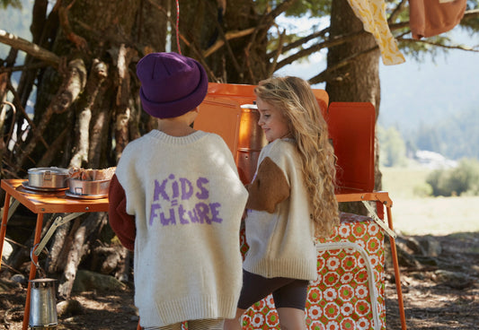 Sweater Cardigan Kids = Future