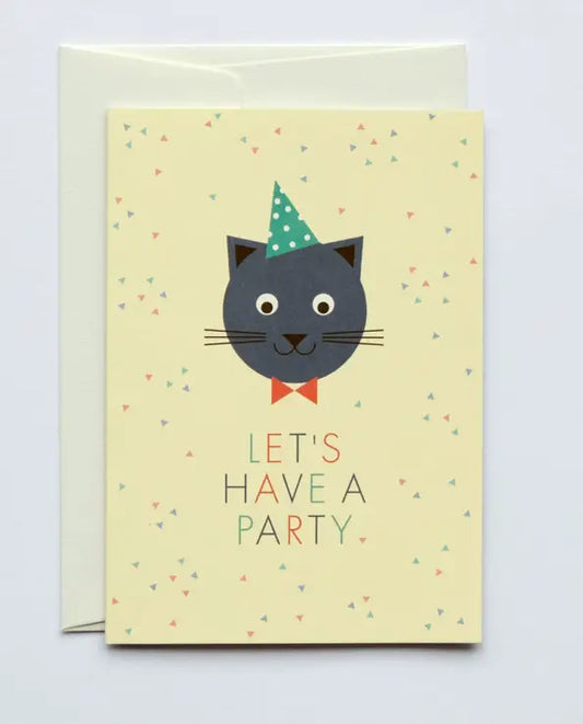 Einladungskarten “Cat's Party” 5er-Set
