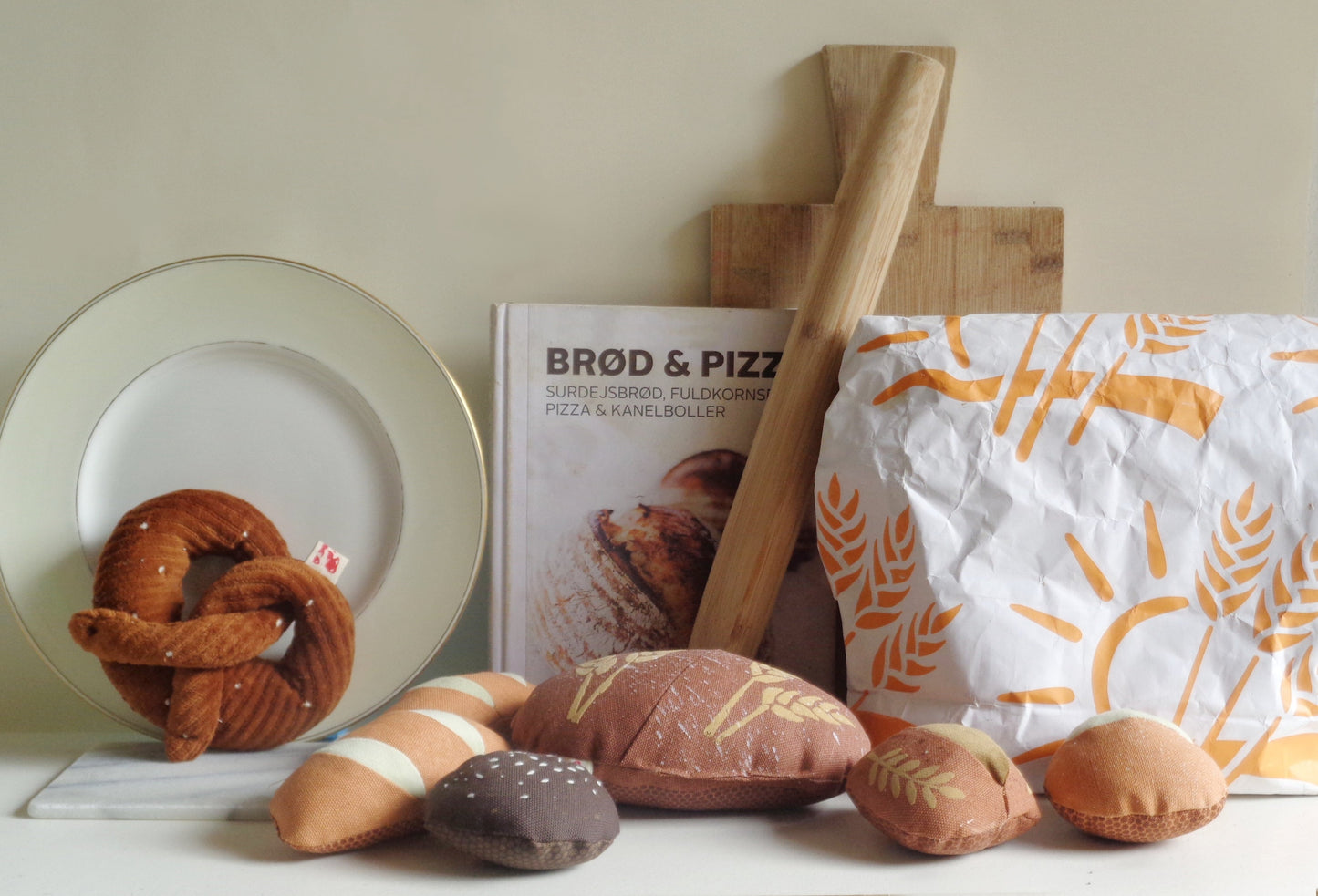Tea &amp; Baguette Soft Playset